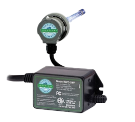 A lennox healthy client indoor air quality uv light equipment piece