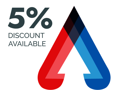 5% Discount available
